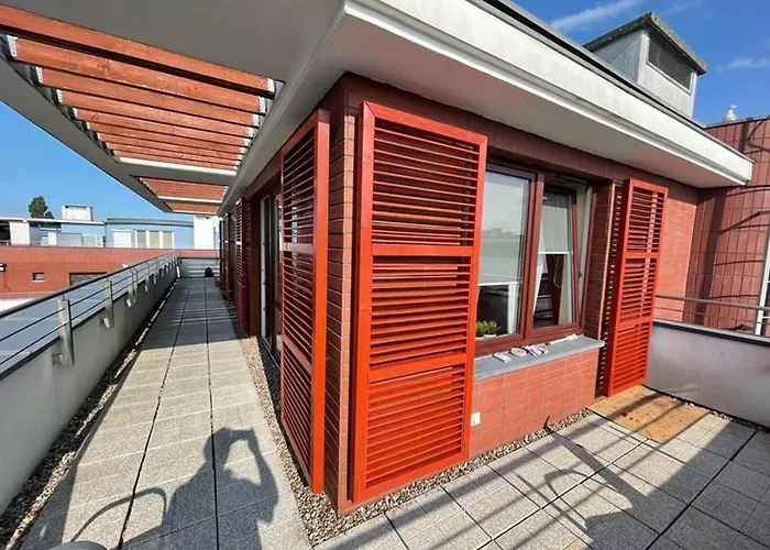 Апартаменты Horyzont Apartamenty- Penthouse Osiedle Jantar Wylotowa Колобжег