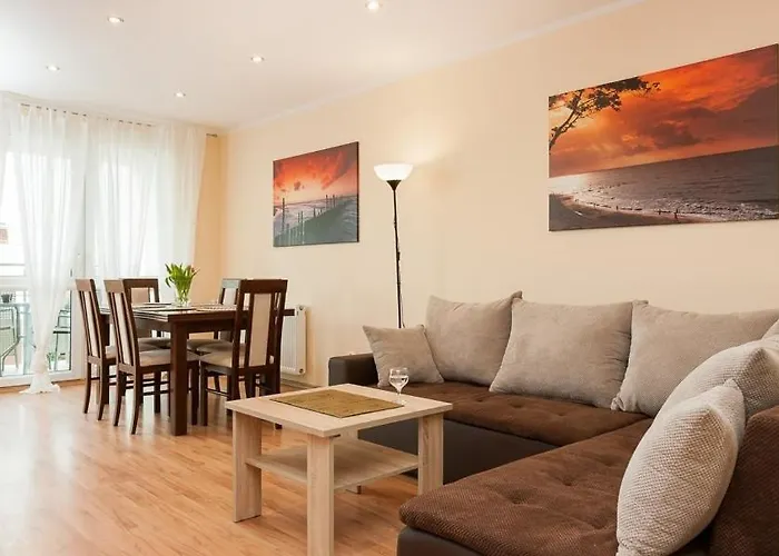 Апартаменты Horyzont Apartamenty- Penthouse Osiedle Jantar Wylotowa *