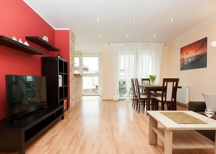 Апартаменты Horyzont Apartamenty- Penthouse Osiedle Jantar Wylotowa *