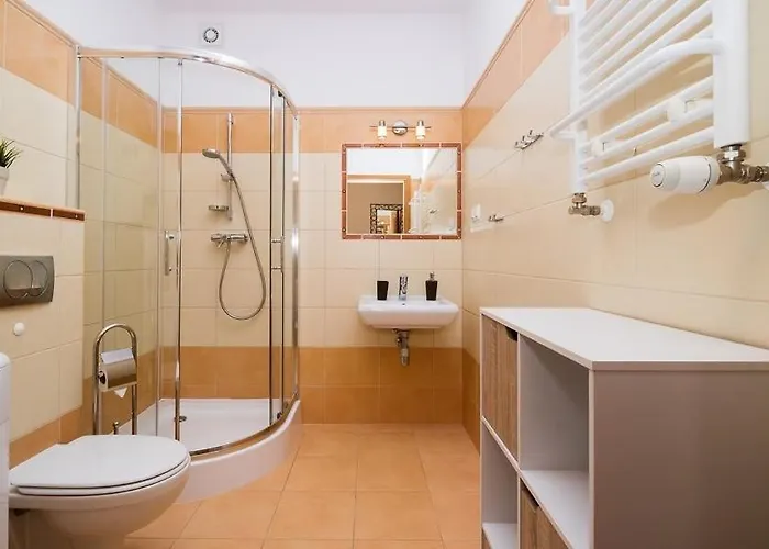 Апартаменты Horyzont Apartamenty- Penthouse Osiedle Jantar Wylotowa Колобжег