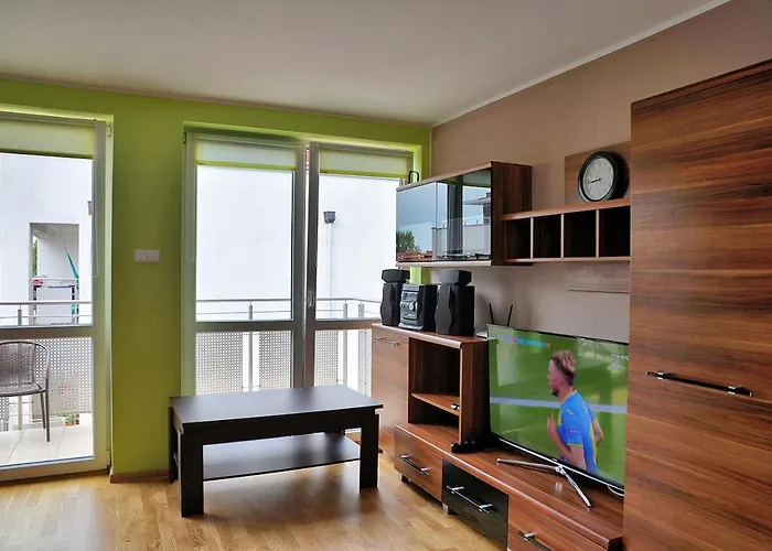 Апартаменты Horyzont Apartamenty- Penthouse Osiedle Jantar Wylotowa